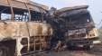 5 killed on spot as bus catches fire in Palnadu
