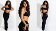 Pics: Hot Lady In Two-Piece Black