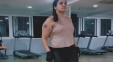 Aunty Performs Item Song in Gym!