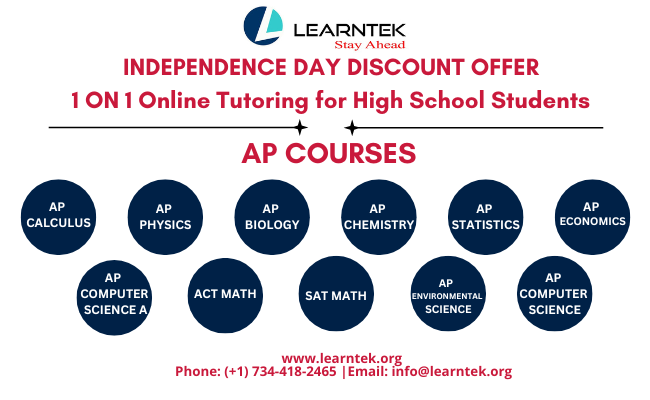AP Calculus-Physics-Chemistry-Biology Courses