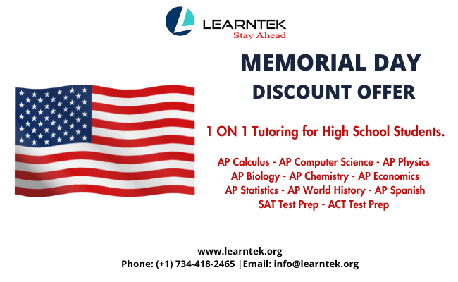 AP Calculus - Physics - Chemistry - Biology Courses