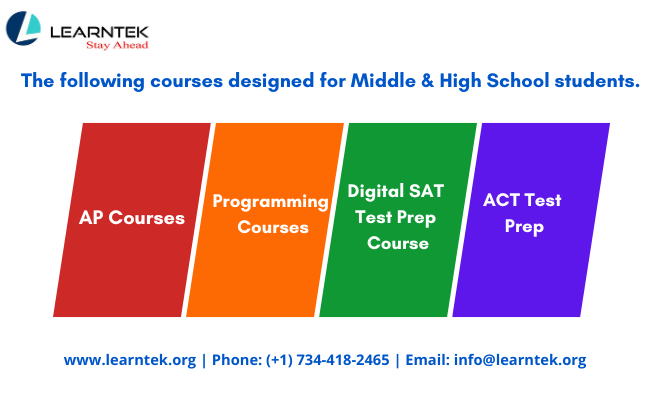 AP - SAT - ACT - Coding Courses Discount Offer