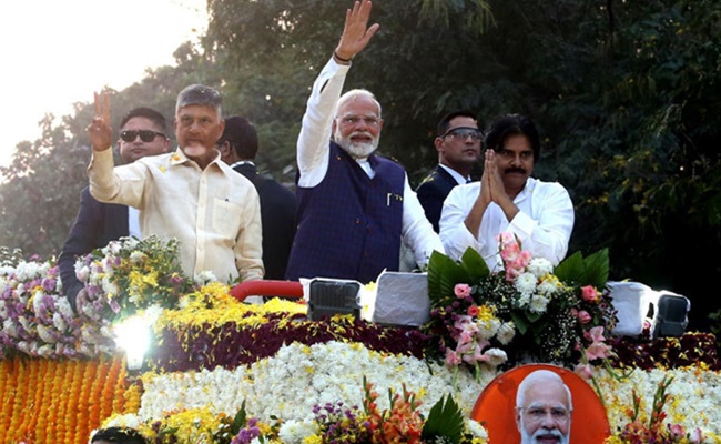 Naidu govt spent Rs 12.50 cr on Modi's Vizag tour?