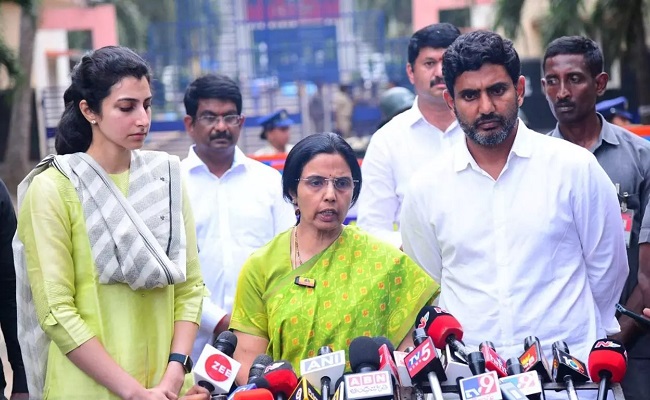 Naidu family gets into action to counter YSRC campaign