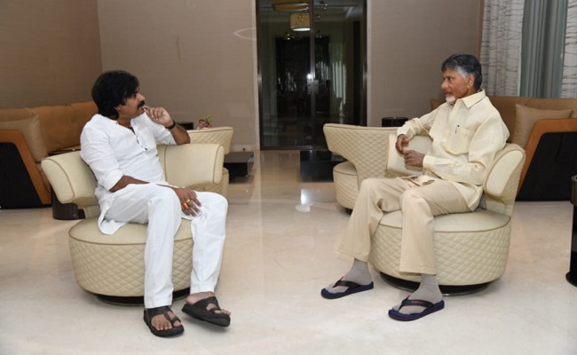Pawan Wants 35/5 - Chandrababu Offers 25/3