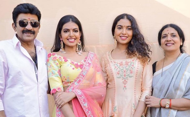 Rajashekar's Daughters Losing Interest in Telugu Films?