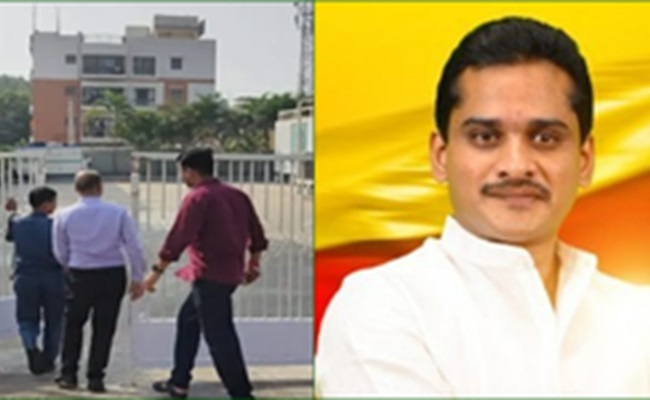 ED raids Cong MLA Nara Bharat Reddy's residence