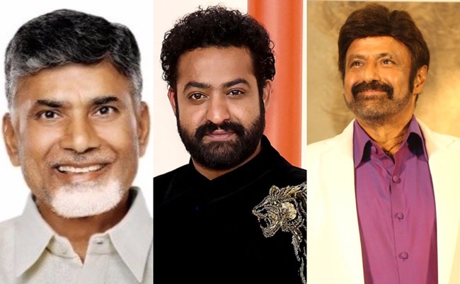 Jr NTR Congratulates CBN, Balakrishna