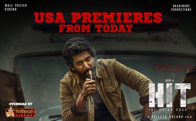 Nani's HIT 3 USA Premieres Today