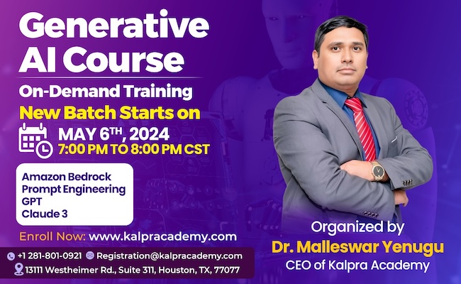 Register for Generative AI Course