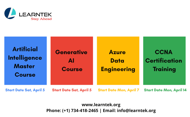 GEN AI-AI Master-DATA Engineer-CCNA Courses