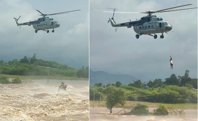 12 washed away as heavy rains trigger floods in Andhra