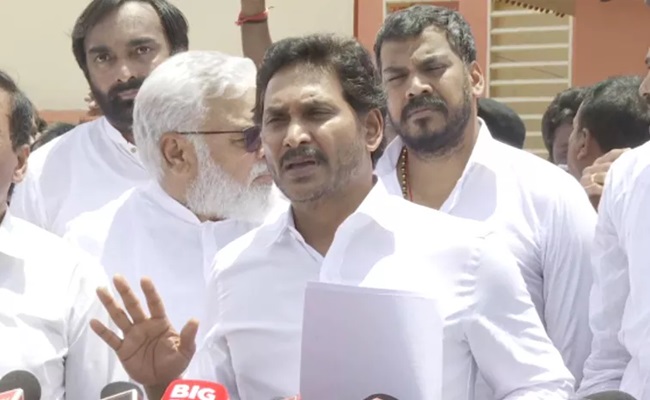 Jagan trolled for defending Pinnelli!