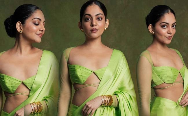 Pics: Lady In Seducing Green Costume