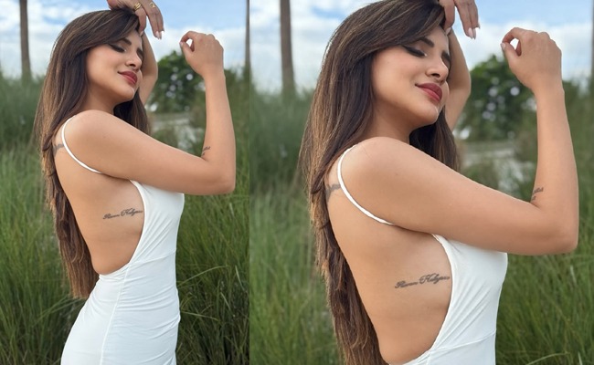 Actress Tattoos Pawan Kalyan's Name