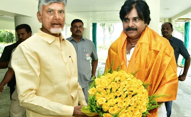 Pawan Enjoying 'Yellow Shawl' Treat?