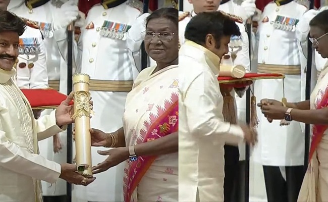'Padma Bhushan' Balakrishna: Shows The Pride Of Kanduva