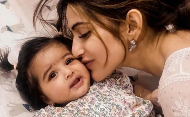Sreeleela welcomes baby girl to her home
