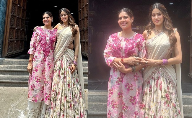 Janhvi visits Sridevi's 'favourite place'