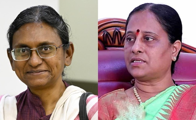 Don't speak to media, AICC tells Konda Surekha