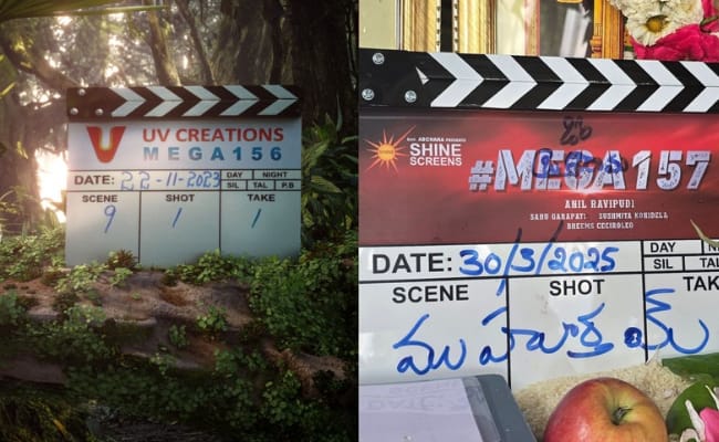 Mega156 Vishwambhara, Mega157 Anil Ravipudi's Film