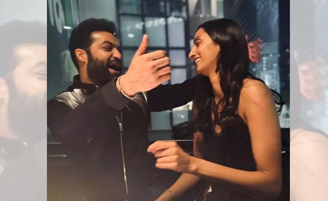NTR Celebrates Wife Pranathi's Birthday in Japan