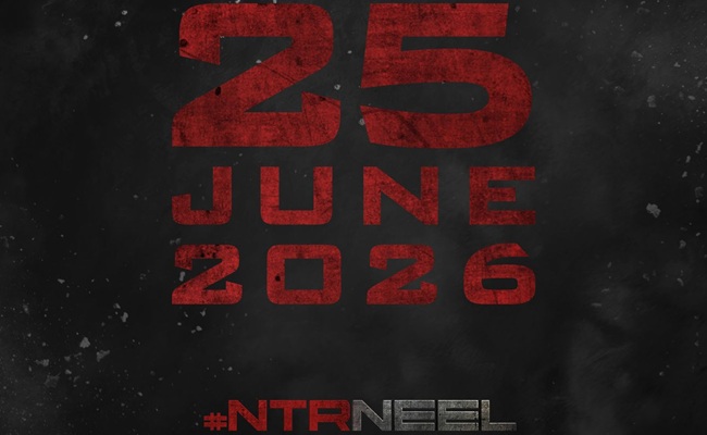 Release Date Locked for NTR-Neel Film