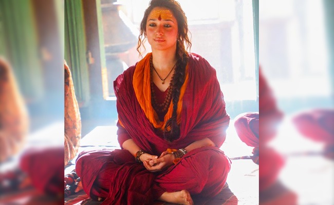 Pic Talk: Tamannaah Meditation @ Odela