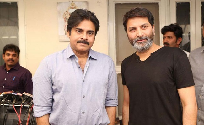 Trivikram and Pawan Interact Daily on Location