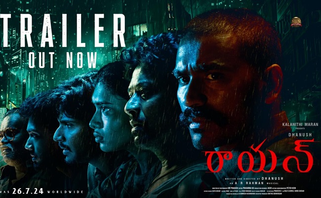 Dhanush's Raayan Trailer: Bloody Actioner