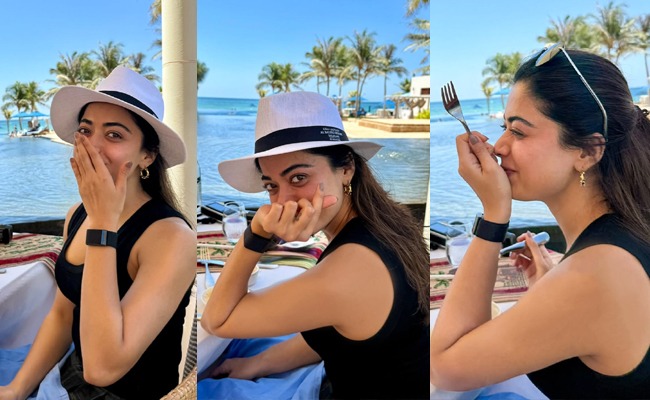 Did Rashmika's holiday diet get her in trouble?