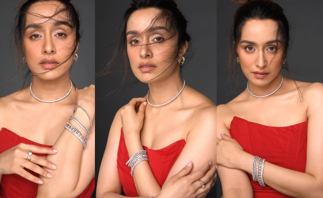 HOT: Shraddha Kapoor Stuns In Red Elegance