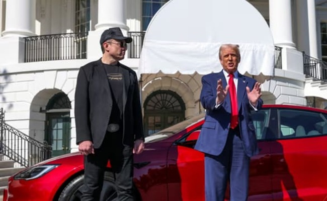 Trump May Sell Tesla Amid Feud with Elon Musk