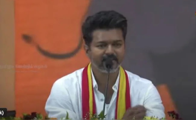 Vijay's TVK Eyes Bat, Whistle as Poll Symbols