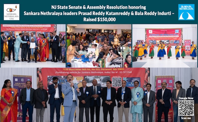 NJ Senate Resolution 2 Sankara Nethralaya USA