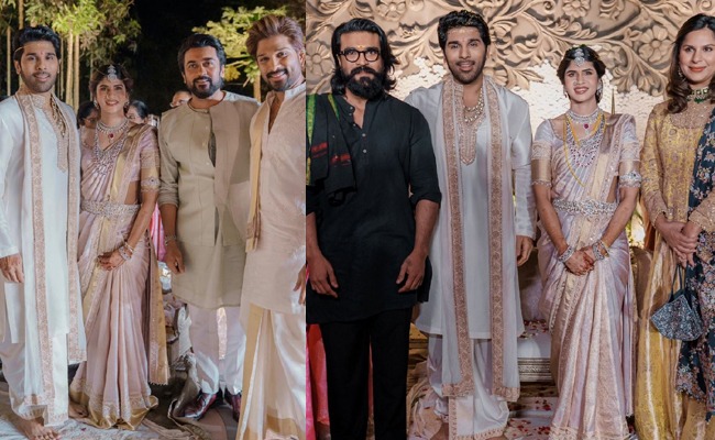 First Pics: Allu Sirish-Nayanika Reddy's wedding