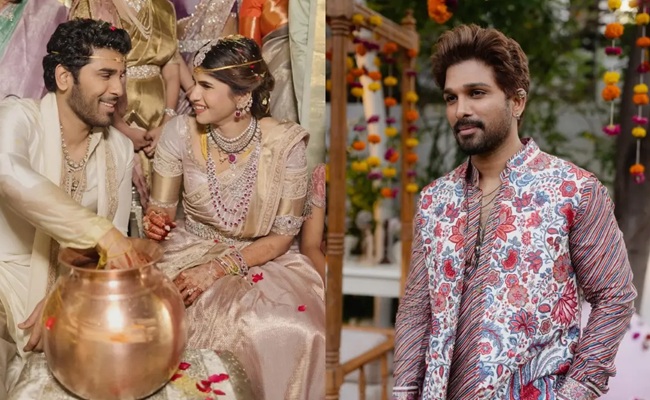 Allu Sirish shares Allu Arjun's simple wedding advice