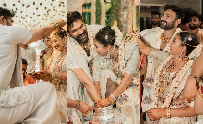 Pics: BSS, Kavya Enter Wedlock In Grand Ceremony