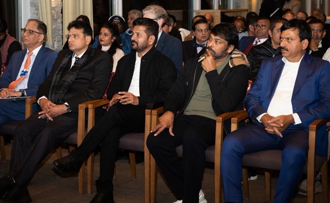 Revanth Reddy Invites, Chiranjeevi Joins