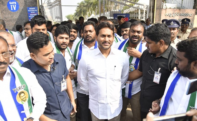 AP Budget Session: YSRCP Stages Walkout During Governor's Address