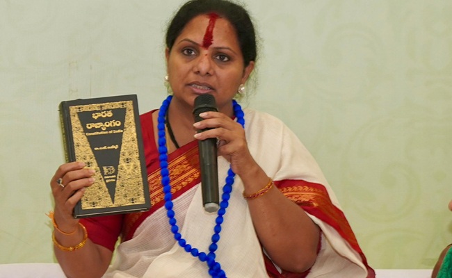 Kavitha gets more public attention than KTR