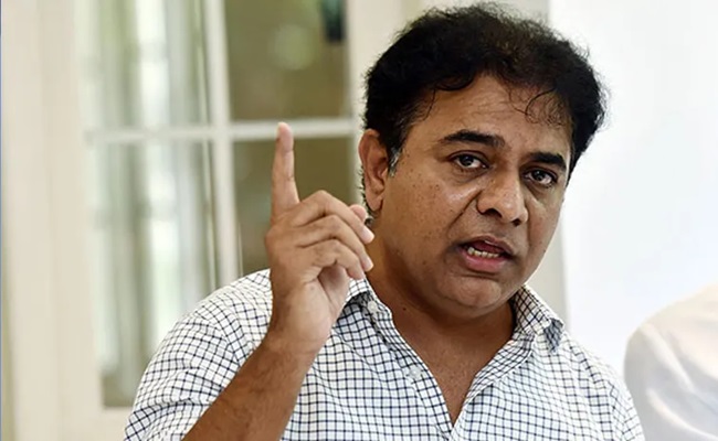 KTR condemns Cong MP for 'attack' on BRS MLA