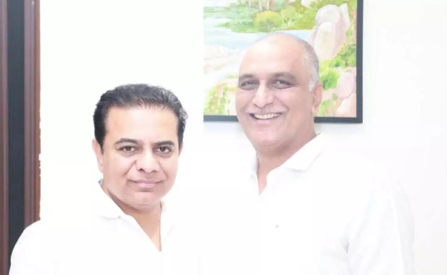 First signs of split in BRS: Harish Rao defies KTR call!