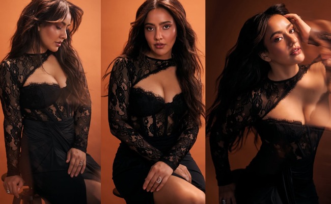 HOT: Pics: Ram Charan's Heroine Stuns In Bold Black