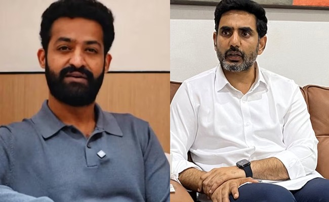 Discussions On The Looks Of Jr NTR and Lokesh