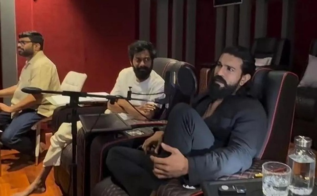 Peddi Dubbing: Charan Teases Buchi Babu