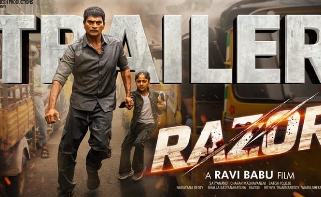 Ravi Babu's Razor Trailer: The Action Carnage Begins