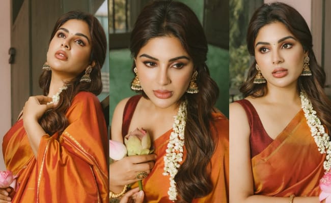 HOT: Samyukta At'tempts' Traditional Look