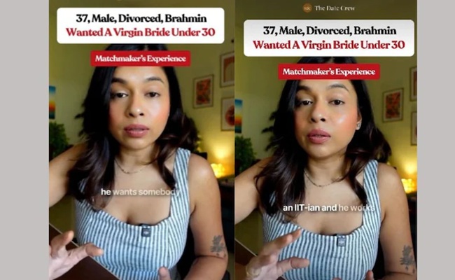 Divorced IITian Wants 'Virgin Bride' - Netizens React