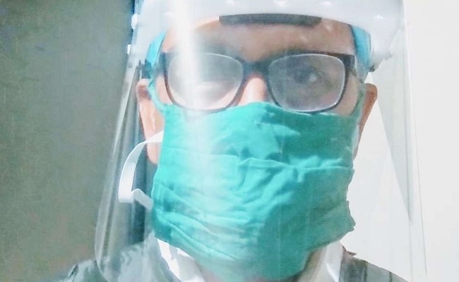 'Even face shield, N-95 mask together can't stop corona'